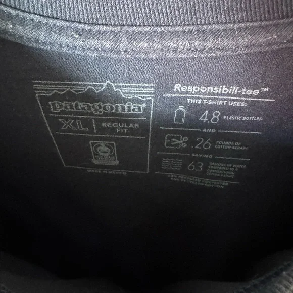 EUC Patagonia Blue Short Sleeve Tee - Picture 2 of 4